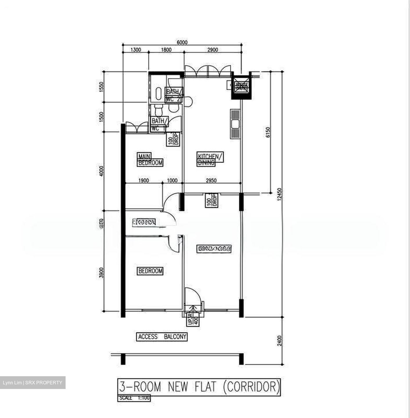 Blk 602 Clementi West Street 1 (Clementi), HDB 3 Rooms #627483461